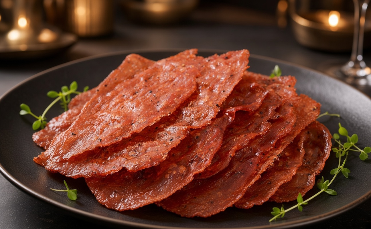 黑糊椒薄片肉乾